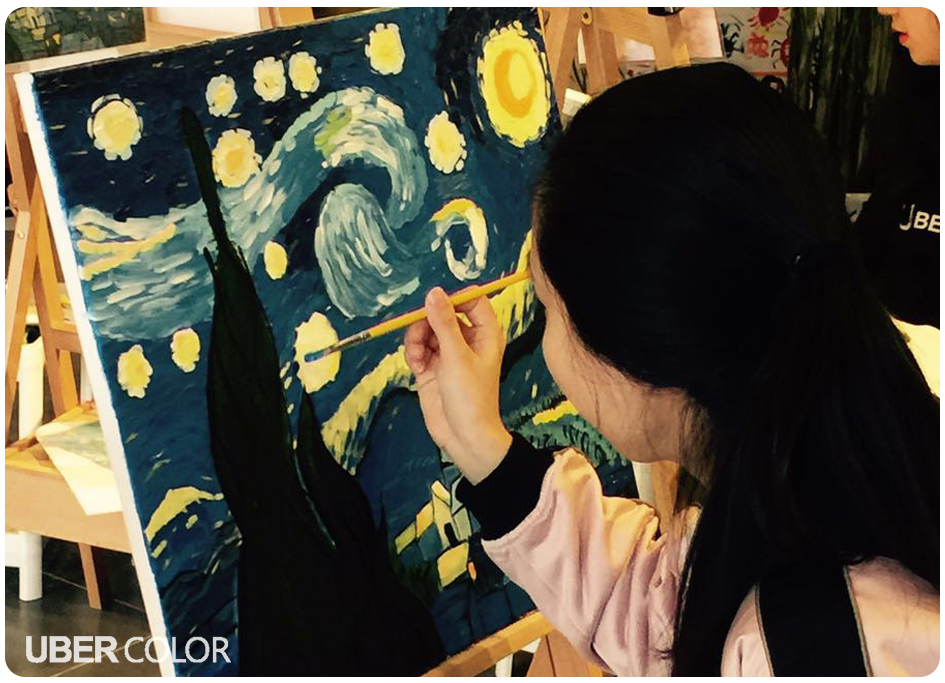 成都哪里可以学习油画,Ubercolor自助画室基础油画教学
